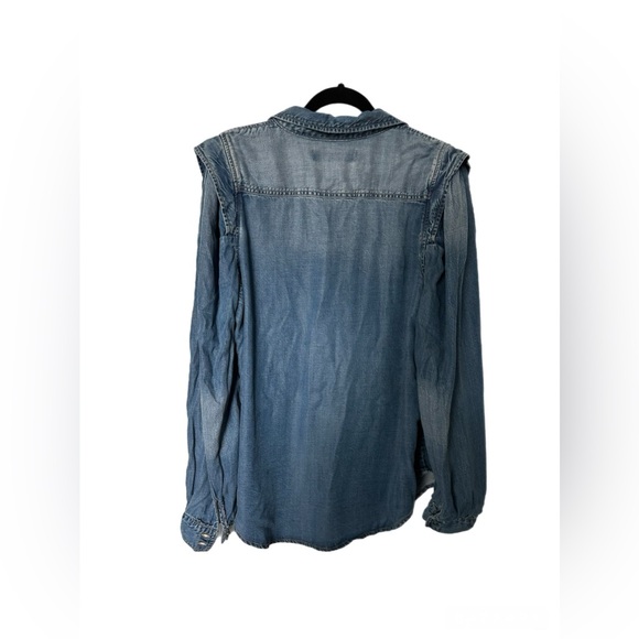 Anne Klein Jeans Denim Shirt - Picture 2 of 6